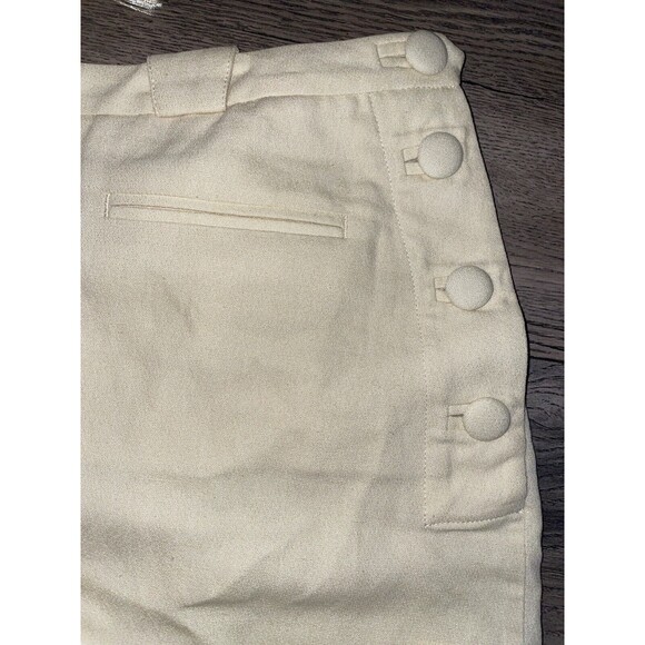 Doen Women’s Avon Linen Shorts size 10 NWT High Waist Retro Look Magnolia - Picture 5 of 10